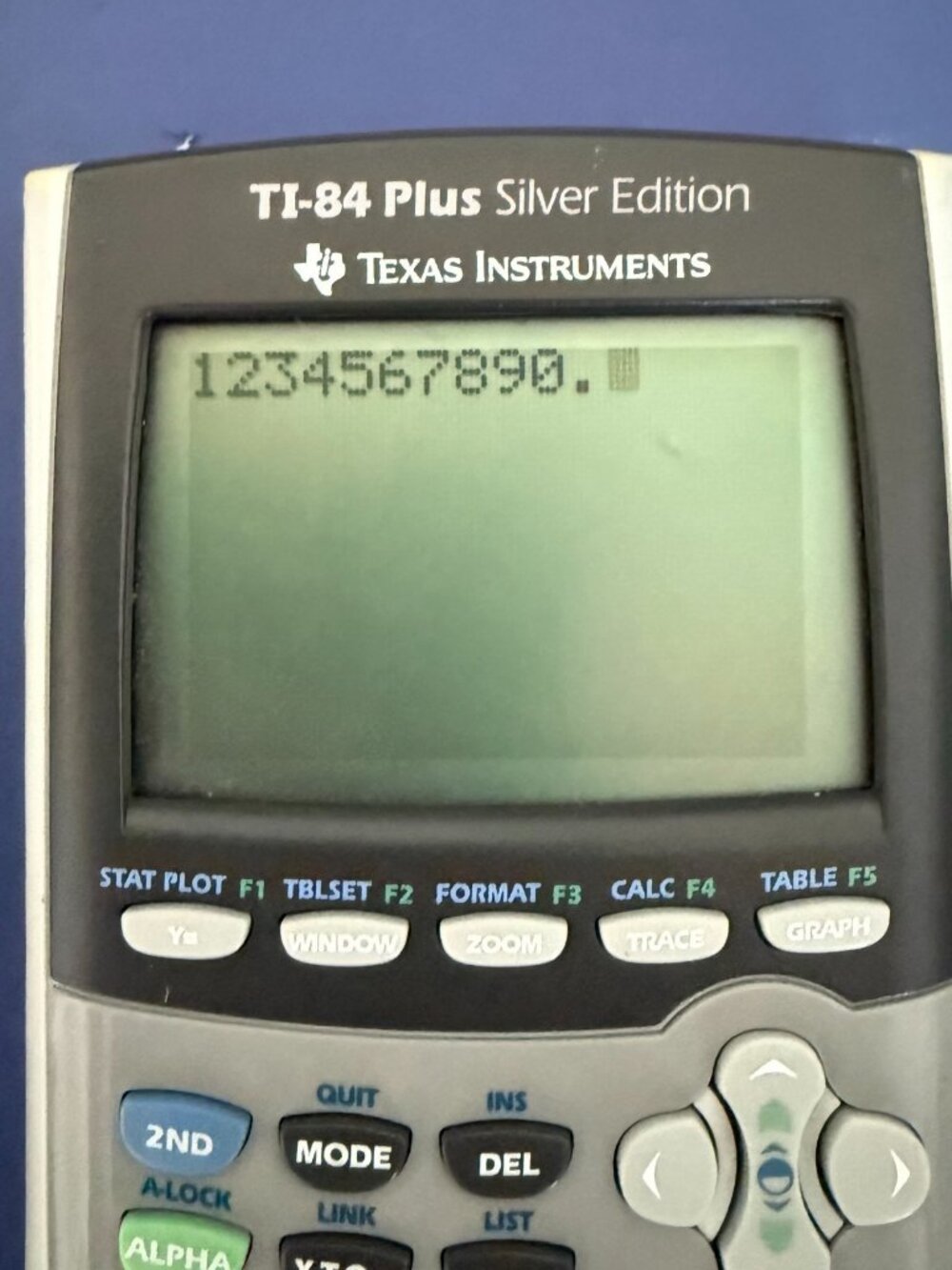 Texas Instruments TI-84 Plus Silver Edition Graphing Calculator ~ Tested - Picture 3 of 11